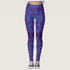 Drachenschlagader-Kunst Leggings