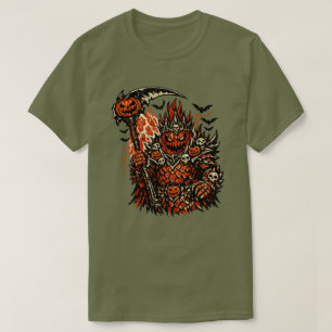Drachenschlang-Frucht-Dämonenkönig Halloween — Dun T-Shirt