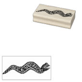 Drachenschlange Briefmarke Gummistempel (Stempel)