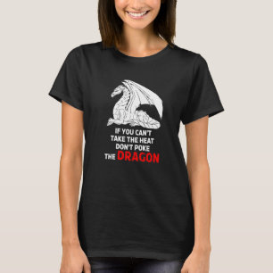 Drachenschlange Feuerkreatur T-Shirt