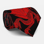 Drachenschlips Krawatte (Gerollt)