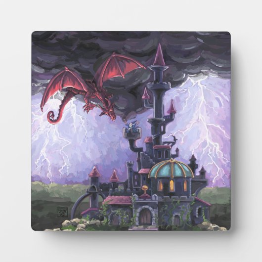 Drachenschloss Fotoplatte (Vorderseite)