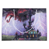 Drachenschloss Große Geschenktüte (Vorderseite)