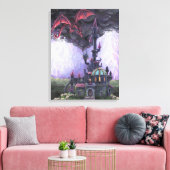 Drachenschloss Leinwanddruck (Insitu (Wohnzimmer))