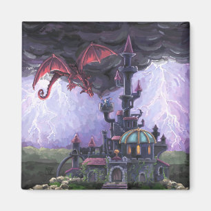 Drachenschloss Magnet