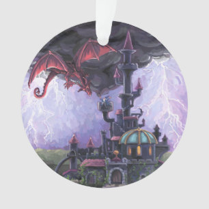 Drachenschloss Ornament