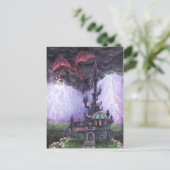 Drachenschloss Postkarte (Stehend Vorderseite)
