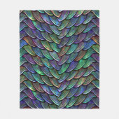 Drachenschuhe Lebende Schatten1 Fleecedecke (Vorderseite)
