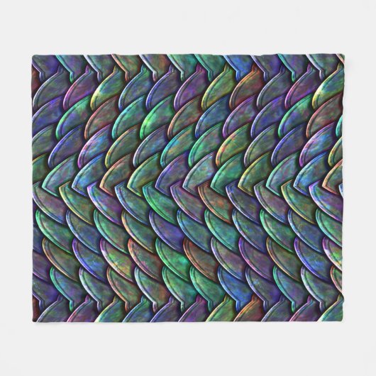 Drachenschuhe Lebende Schatten1 Fleecedecke (Vorderseite (Horizontal))