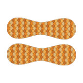Drachenschuppen, Fächer, Wellen, Seigaiha, Orange Baseball (Paneele)