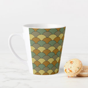 Drachenschuppen, Fächer, Wellen, Seigaiha, Tarnung Milchtasse