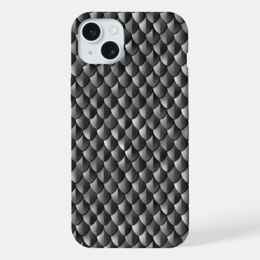 Drachenschuppen iPhone Hülle (Rückseite)