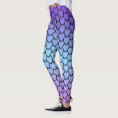 Drachenschuppenmuster Leggings (Links)