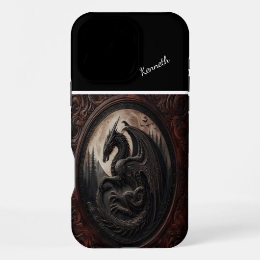 Drachenschwarm Vigil iPhone Hülle (Rückseite)