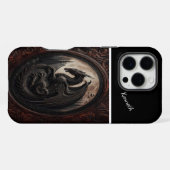 Drachenschwarm Vigil iPhone Hülle (Rückseite (Horizontal))