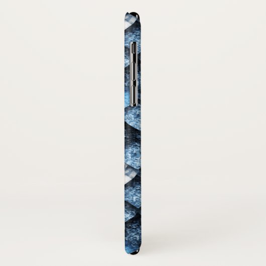 Drachenskala / Blausteine Case-Mate iPhone Hülle (Hinten/Links)