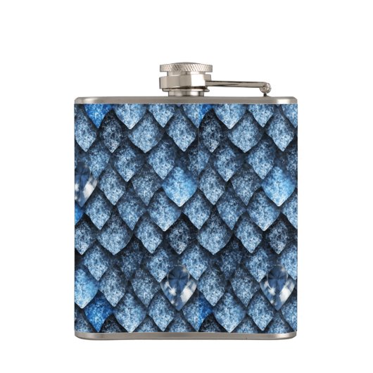 Drachenskala / Blausteine Flachmann (Rückseite)