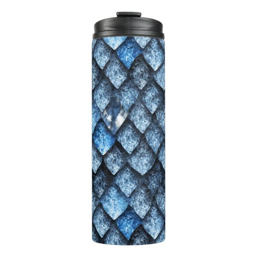 Drachenskala / Blausteine Thermosbecher (Vorderseite)