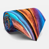 Drachenskala bunt abstrakt krawatte (Gerollt)