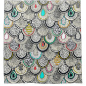 Drachenskala Duschvorhang (Vorderseite)