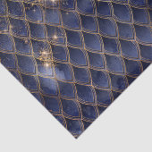 Drachenskala für Glitzern der Marine und Gold Seidenpapier (Detail)