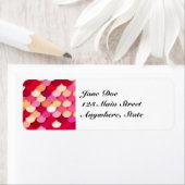 "Drachenskalen" - Magenta, heiß rosa und pfirsichf (Insitu)