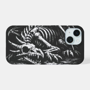 Drachenskelett — von BurnsInHell iPhone 15 Hülle