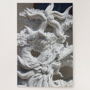 Drachenskulptur-Puzzle Puzzle