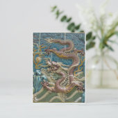 Drachensplitter Postkarte (Stehend Vorderseite)