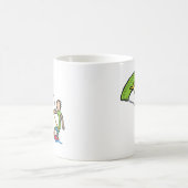 Drachensurfen Kaffeetasse (Mittel)