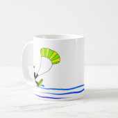 Drachensurfen Kaffeetasse (Vorderseite Links)