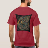 Drachenswirbel T-Shirt (Rückseite)