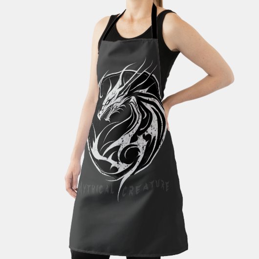 Drachensymbol personalisiert, Tätowierung T - Shir Schürze (InSitu)