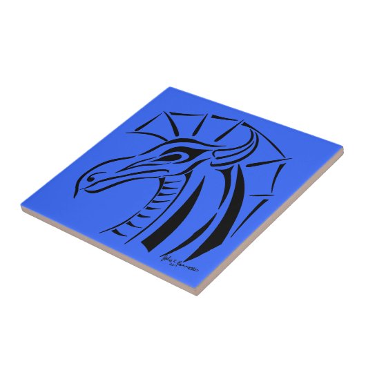 Drachenteile Fliese (Seite)