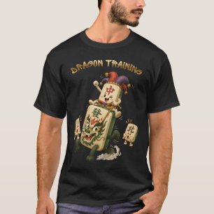 Drachentraining, Mahjong Humor, Lustig T-Shirt