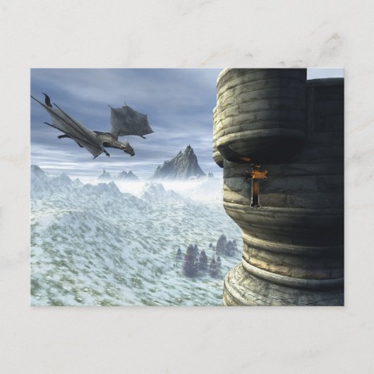 Drachenturm Postkarte (Vorderseite)