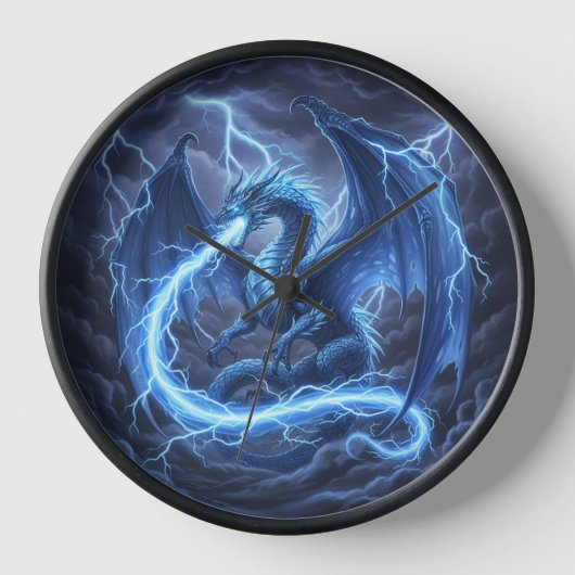 Drachenuhr Uhr (Vorderseite)