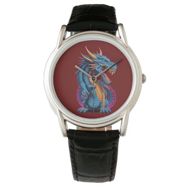 Drachenvektor Armbanduhr (Vorderseite)