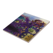 Drachenverzauberung Fliese (Seite)