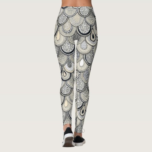 Drachenwaage Leggings (Rückseite)