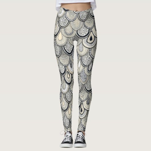 Drachenwaage Leggings (Vorderseite)