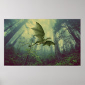 Drachenwald Fantasy Art Poster (Vorne)