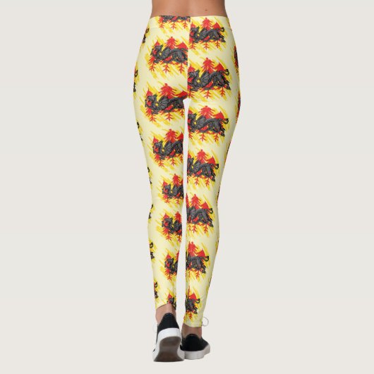 Drachenwald Leggings (Rückseite)