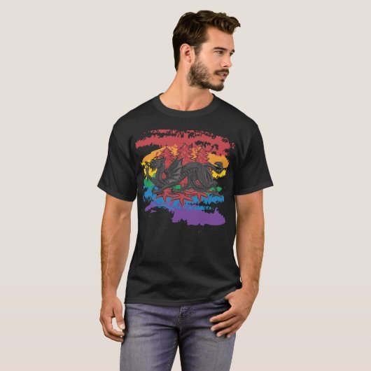 Drachenwald Pride T-Shirt (Vorne ganz)