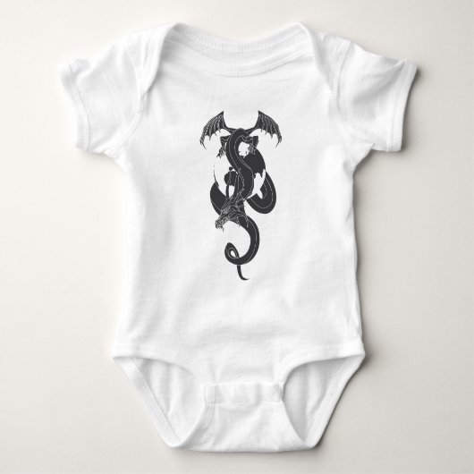 Drachenwelt Baby Strampler (Vorderseite)