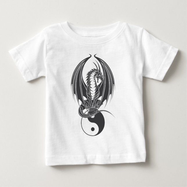 Drachenwelt Baby T-shirt (Vorderseite)