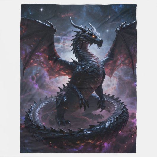 Drachenwelt – Das Reich aus Feuer und Magie´2 Fleecedecke (Vorderseite)