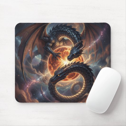 Drachenwelt – Das Reich aus Feuer und Magie´3 Mousepad (Mit Mouse)
