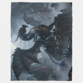 Drachenwelt – Das Reich aus Feuer und Magie Fleecedecke (Vorderseite)