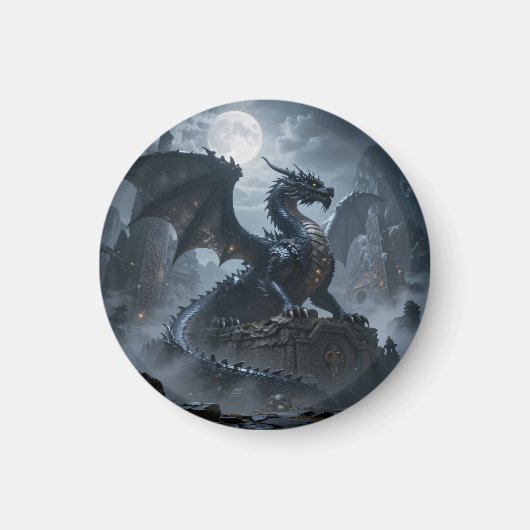 Drachenwelt – Das Reich aus Feuer und Magie Magnet (Vorne)